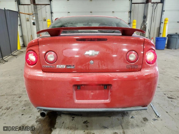 2007 Chevrolet Cobalt SS with VIN 1G1AM18B977174888, listed as a Copart auction lot 89006415 with 89,109 mi miles and Salvage Title. Bid and sale history available at carsss.com. Image 6.