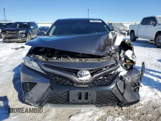2019 Toyota Camry XSE with VIN 4T1B61HK4KU806613, listed as a Copart auction lot 88394735 with 107,830 mi miles and Salvage Title. Bid and sale history available at carsss.com. Image 5.