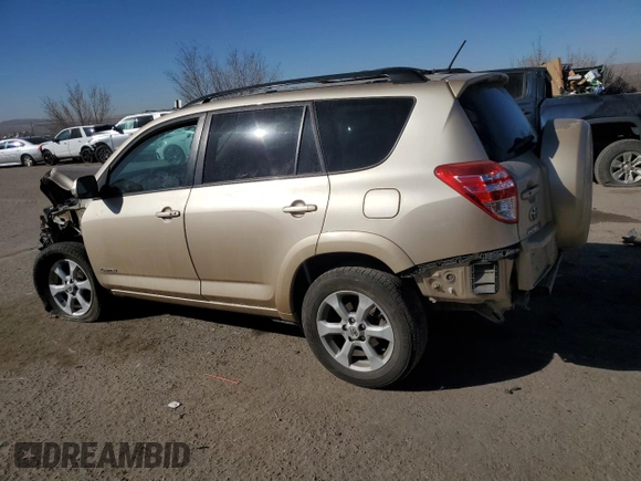 2012 Toyota RAV4 Limited with VIN 2T3YF4DV8CW138996, listed as a Copart auction lot 43215615 with 0 mi miles and Salvage Title. Bid and sale history available at carsss.com. Image 2.