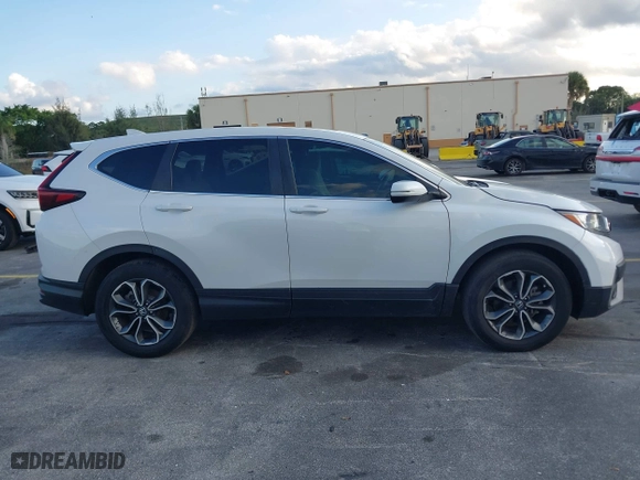 2021 Honda CR-V EX with VIN 5J6RW1H56MA001997, listed as a IAAI auction lot 41555434 with 43,083 mi miles. Bid and sale history available at carsss.com. Image 13.