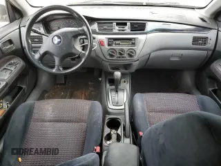 2006 Mitsubishi Lancer ES with VIN JA3AJ26E96U064683, listed as a Copart auction lot 82813734 with 124,445 mi miles and Salvage Title. Bid and sale history available at carsss.com. Image 8.