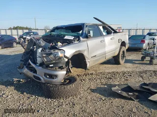2020 Ram 1500 Big Horn with VIN 1C6SRFBTXLN251714, listed as a IAAI auction lot 41783380 with 1 mi miles. Bid and sale history available at carsss.com. Image 16.