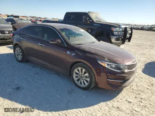 2018 Kia Optima LX with VIN 5XXGT4L32JG263013, listed as a Copart auction lot 42460255 with 122,182 mi miles and Salvage Title. Bid and sale history available at carsss.com. Image 4.