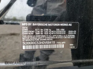 2017 BMW X5 xDrive35i z VIN 5UXKR0C53H0V68419, wystawiony jako Copart lot #54097345 z przebiegiem 100 682 mil mil oraz Szkoda całkowita • Salvage title. Historia ofert i sprzedaży dostępna na DreamBid. Obrazek 13.