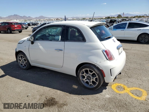 2018 FIAT 500 Pop with VIN 3C3CFFKH3JT465141, listed as a Copart auction lot 72617594 with 11,665 mi miles and Salvage Title. Bid and sale history available at carsss.com. Image 2.