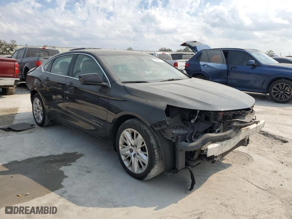 2018 Chevrolet Impala LS with VIN 2G11X5SAXJ9141855, listed as a Copart auction lot 44892675 with 84,644 mi miles and Salvage Title. Bid and sale history available at carsss.com. Image 4.