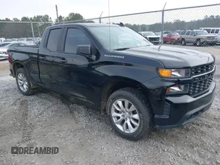 2020 Chevrolet Silverado 1500 Custom with VIN 1GCRWBEF3LZ196448, listed as a IAAI auction lot 41508665 with 95,187 mi miles. Bid and sale history available at carsss.com. Image 1.