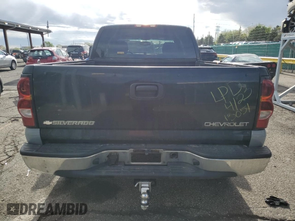 2003 Chevrolet Silverado 1500 LT with VIN 1GCEK19T73Z144924, listed as a Copart auction lot 52767925 with 137,530 mi miles and Non Repairable. Bid and sale history available at DreamBid. Image 6.