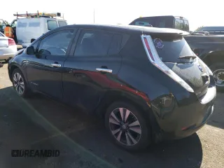 2016 Nissan LEAF S with VIN 1N4BZ0CP5GC302793, listed as a Copart auction lot 59897723 with 36,657 mi miles. Bid and sale history available at carsss.com. Image 2.