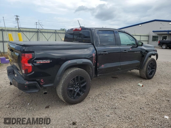 2023 Chevrolet Colorado 4WD Trail Boss с VIN 1GCPTEEKXP1241937, выставлен на аукционе Copart как лот 64436275 с пробегом 53 323 миль миль и Списание • Salvage title. История ставок и продаж доступна на DreamBid. Изображение 3.