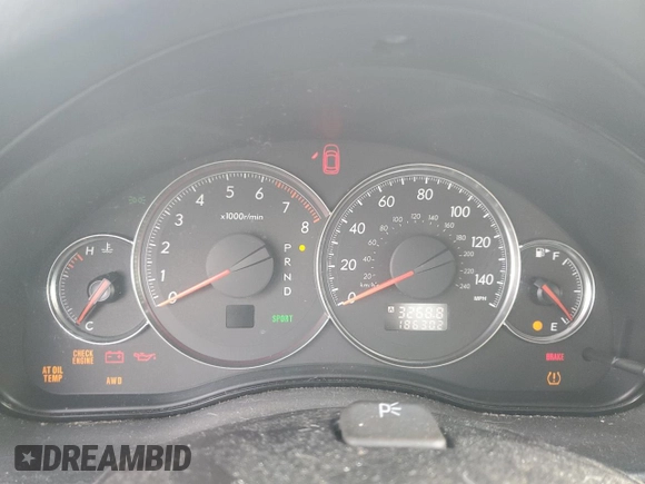 2008 Subaru Legacy Special with VIN 4S3BL616087220862, listed as a Copart auction lot 68163684 with 186,302 mi miles and Clean title. Bid and sale history available at DreamBid. Image 9.
