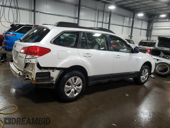 2013 Subaru Outback 2.5i z VIN 4S4BRCAC2D1207588, wystawiony jako Copart lot #42378715 z przebiegiem 152 184 mil mil oraz Szkoda całkowita • Salvage title. Historia ofert i sprzedaży dostępna na DreamBid. Obrazek 3.