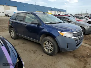 2012 Ford Edge SE with VIN 2FMDK3GC1CBA30183, listed as a Copart auction lot 54426745 with 221,020 mi miles and Clean Title. Bid and sale history available at carsss.com. Image 4.