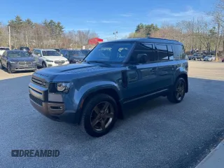 2020 Land Rover Defender SE with VIN SALEPEEU6L2017266, listed as a Copart auction lot 54608415 with 117,429 mi miles and Clean title. Bid and sale history available at DreamBid. Image 2.