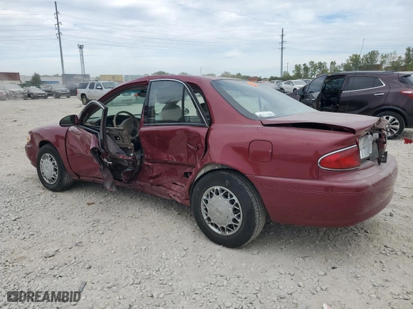 2004 Buick Century Custom with VIN 2G4WS52J341244545, listed as a Copart auction lot 71989634 with 115,542 mi miles and Salvage Title. Bid and sale history available at carsss.com. Image 2.