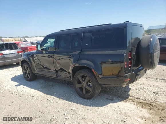 2023 Land Rover Defender X-Dynamic SE with VIN SALE2FEU4P2189404, listed as a Copart auction lot 65186264 with 12,507 mi miles and Salvage Title. Bid and sale history available at carsss.com. Image 2.