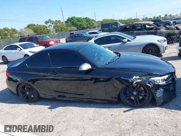 2019 BMW 2 Series M240i with VIN WBA2J5C53KVC07918, listed as a IAAI auction lot 42039042 with 46,133 mi miles and . Bid and sale history available at carsss.com. Image 13.
