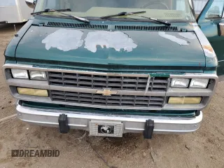 1995 Chevrolet Chevy Van z VIN 1GBEG25K8SF209126, wystawiony jako Copart lot #86254464 z przebiegiem 161 683 mil mil oraz Czysty tytuł • Clean title. Historia ofert i sprzedaży dostępna na DreamBid. Obrazek 12.