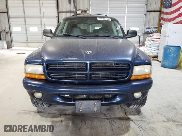 2001 Dodge Durango with VIN 1B4HS28N71F521236, listed as a Copart auction lot 56939715 with 199,223 mi miles and Clean title. Bid and sale history available at DreamBid. Image 5.