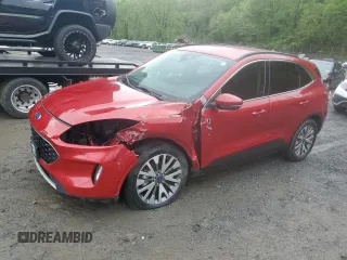 2020 Ford Escape Titanium Hybrid с VIN 1FMCU0DZ3LUC05041, выставлен на аукционе Copart как лот 56114325 с пробегом 32 554 миль миль и Чистый • Clean title. История ставок и продаж доступна на DreamBid. Изображение 1.
