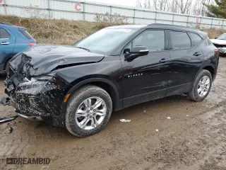 2022 Chevrolet Blazer LT with VIN 3GNKBDRS0NS136859, listed as a Copart auction lot 84920364 with 39,946 mi miles and Non Repairable. Bid and sale history available at carsss.com. Image 1.