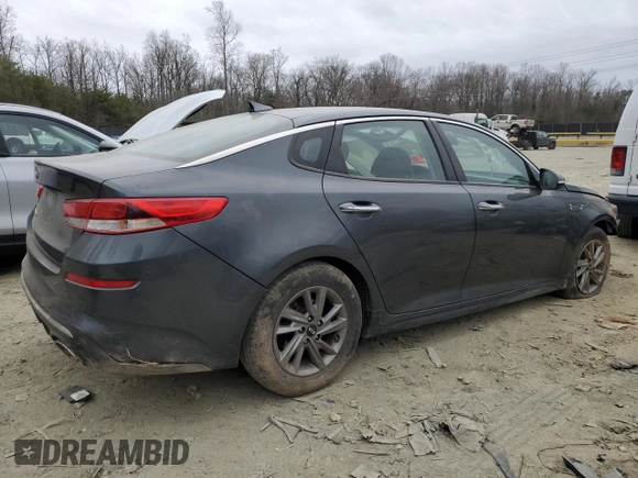 2020 Kia Optima LX with VIN 5XXGT4L32LG448231, listed as a Copart auction lot 47798745 with 84,178 mi miles and Salvage Title. Bid and sale history available at carsss.com. Image 3.