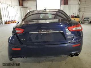 2017 Maserati Ghibli S Q4 with VIN ZAM57RTA5H1213635, listed as a Copart auction lot 57812783 with 40,183 mi miles. Bid and sale history available at carsss.com. Image 6.