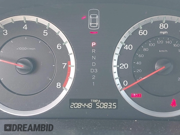 2008 Honda Accord LX z VIN 1HGCP26378A120407, wystawiony jako IAAI lot #39600380 z przebiegiem 208 488 mil mil oraz . Historia ofert i sprzedaży dostępna na DreamBid. Obrazek 15.