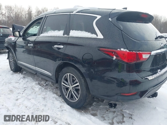 2016 Infiniti QX60 with VIN 5N1AL0MM9GC530142, listed as a IAAI auction lot 40989376 with 116,782 mi miles and . Bid and sale history available at DreamBid. Image 3.