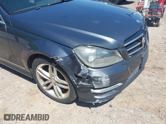 2014 Mercedes-Benz C-Class C 250 Sport with VIN WDDGF4HB5EA964773, listed as a IAAI auction lot 42098638 with 113,333 mi miles. Bid and sale history available at carsss.com. Image 6.