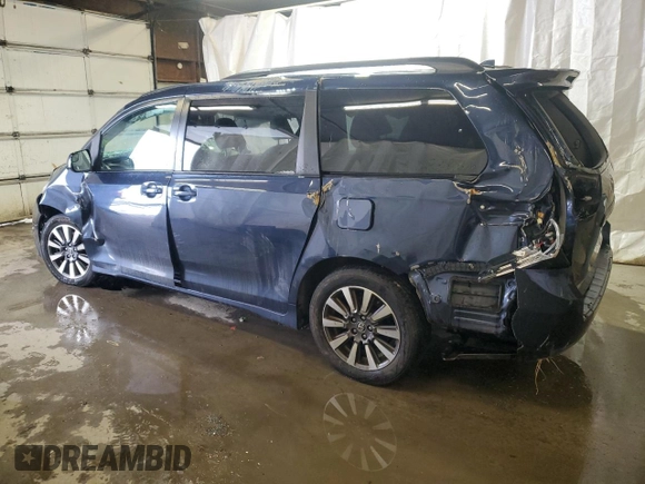2020 Toyota Sienna LE with VIN 5TDJZ3DC5LS240162, listed as a Copart auction lot 87418854 with Not provided miles and Salvage title. Bid and sale history available at DreamBid. Image 2.