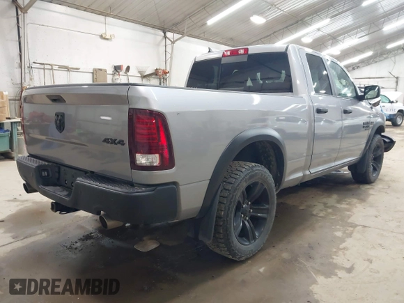 2021 Ram 1500 Warlock with VIN 1C6RR7GT0MS510761, listed as a IAAI auction lot 42212531 with 34,295 mi miles and . Bid and sale history available at DreamBid. Image 4.