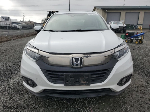 2022 Honda HR-V EX-L with VIN 3CZRU6H73NM708466, listed as a Copart auction lot 46943045 with 21,912 mi miles and Salvage Title. Bid and sale history available at carsss.com. Image 5.
