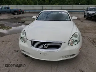 2002 Lexus SC 430 z VIN JTHFN48Y420010870, wystawiony jako Copart lot #58817105 z przebiegiem 131 964 mil mil oraz Szkoda całkowita • Salvage title. Historia ofert i sprzedaży dostępna na DreamBid. Obrazek 5.