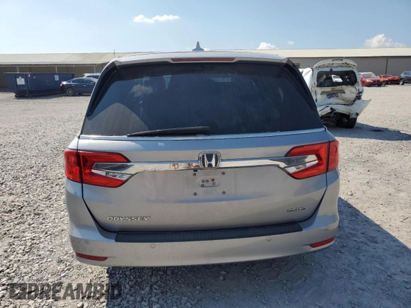 2018 Honda Odyssey Elite with VIN 5FNRL6H94JB010442, listed as a Copart auction lot 62077815 with 118,058 mi miles and Salvage title. Bid and sale history available at DreamBid. Image 6.