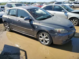 2007 Mazda 3 S Sport with VIN JM1BK144771744236, listed as a Copart auction lot 48684865 with 181,643 mi miles and Salvage Title. Bid and sale history available at DreamBid. Image 4.
