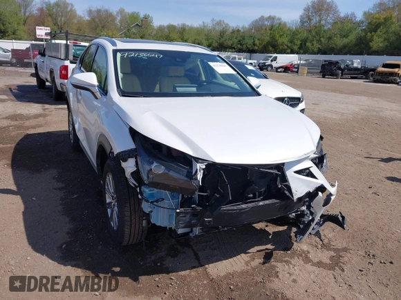 2021 Lexus NX 300 with VIN JTJDARDZXM5021147, listed as a IAAI auction lot 42136647 with 10,597 mi miles and . Bid and sale history available at DreamBid. Image 6.
