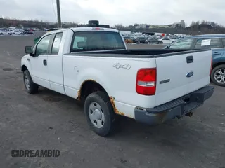 2007 Ford F-150 STX with VIN 1FTRX14W87NA63853, listed as a IAAI auction lot 41343967 with 59,513 mi miles. Bid and sale history available at carsss.com. Image 3.