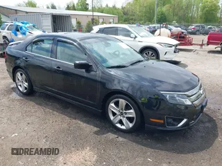 2011 Ford Fusion SPORT with VIN 3FAHP0KC6BR171723, listed as a IAAI auction lot 42072610 with 173,213 mi miles. Bid and sale history available at carsss.com. Image 1.