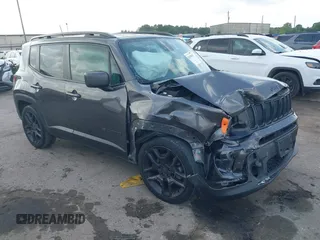 2021 Jeep Renegade Latitude with VIN ZACNJCBB0MPM51753, listed as a IAAI auction lot 42168640 with 42,741 mi miles and . Bid and sale history available at DreamBid. Image 1.