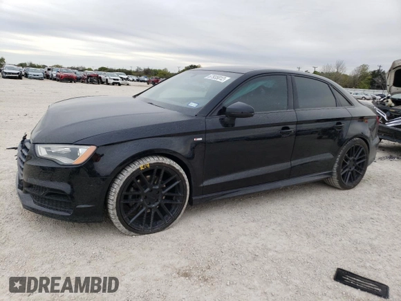 2016 Audi A3 1.8T Premium with VIN WAUA7GFF7G1117029, listed as a Copart auction lot 67935812 with 61,463 mi miles. Bid and sale history available at carsss.com. Image 1.