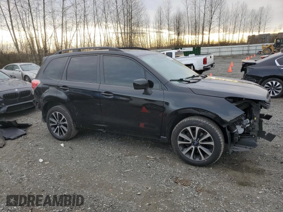 2017 Subaru Forester Premium with VIN JF2SJGEC5HH586758, listed as a Copart auction lot 46669915 with 75,987 mi miles and Salvage Title. Bid and sale history available at carsss.com. Image 4.