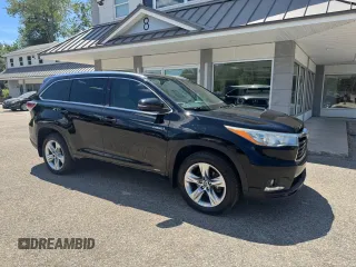 2016 Toyota Highlander Limited with VIN 5TDDCRFH0GS015387, listed as a Copart auction lot 66188135 with 252,617 mi miles and Clean title. Bid and sale history available at DreamBid. Image 1.