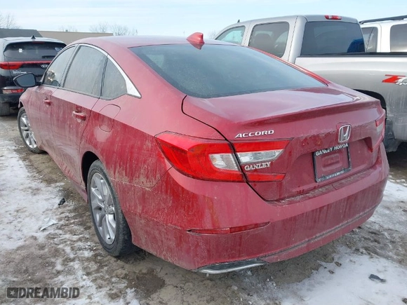2018 Honda Accord Sedan LX 1.5T with VIN 1HGCV1F10JA173129, listed as a IAAI auction lot 41553818 with 83,655 mi miles. Bid and sale history available at carsss.com. Image 3.