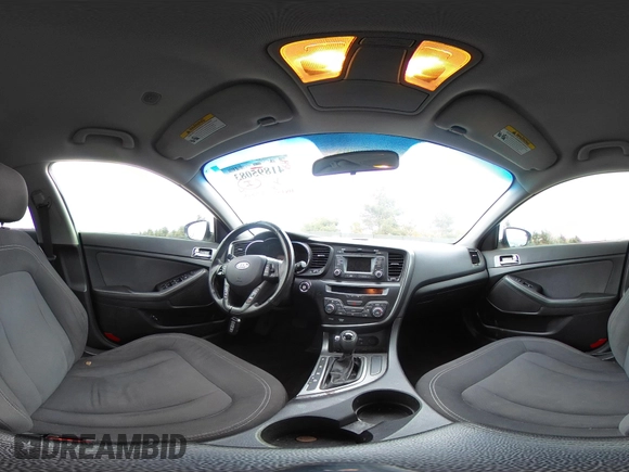 2012 Kia Optima Hybrid with VIN KNAGM4AD7C5013599, listed as a IAAI auction lot 41895083 with 118,181 mi miles. Bid and sale history available at carsss.com. Image 18.