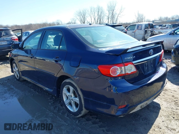 2011 Toyota Corolla L with VIN 2T1BU4EE2BC543528, listed as a IAAI auction lot 41661976 with 118,547 mi miles. Bid and sale history available at carsss.com. Image 3.