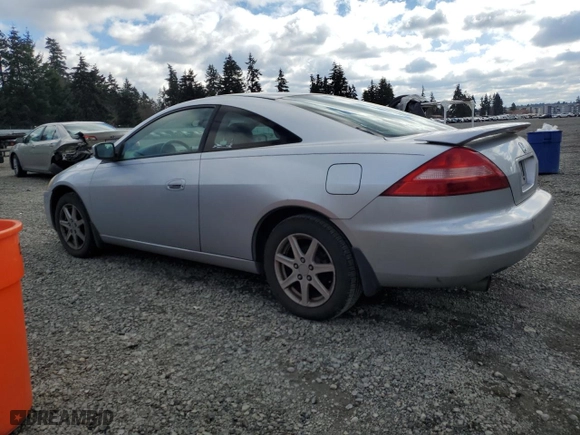 2003 Honda Accord Cpe EX with VIN 1HGCM82663A000957, listed as a Copart auction lot 48186235 with 262,197 mi miles and Clean Title. Bid and sale history available at carsss.com. Image 2.