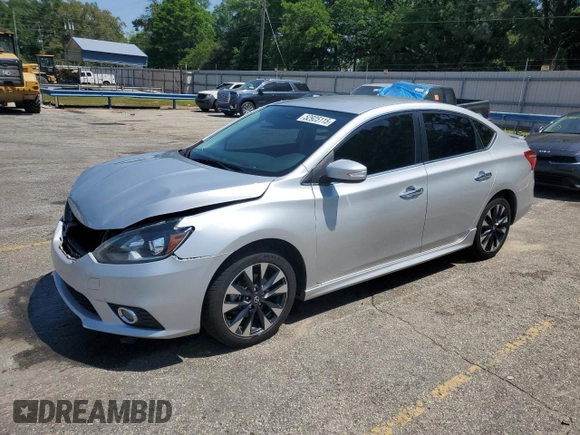 2017 Nissan Sentra SR with VIN 3N1AB7AP5HY298729, listed as a Copart auction lot 52925115 with 96,658 mi miles and Salvage Title. Bid and sale history available at DreamBid. Image 1.
