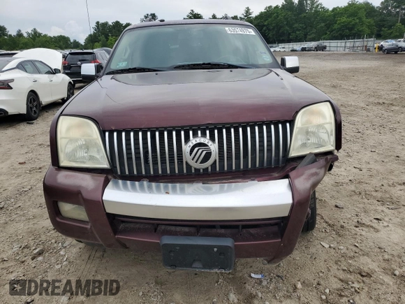 2007 Mercury Mountaineer Premier z VIN 4M2EU48867UJ10298, wystawiony jako Copart lot #63574975 z przebiegiem Nie podano mil oraz Czysty tytuł • Clean title. Historia ofert i sprzedaży dostępna na DreamBid. Obrazek 5.