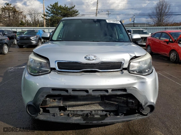 2014 Kia Soul with VIN KNDJN2A24E7727562, listed as a Copart auction lot 47139565 with 0 mi miles and Salvage Title. Bid and sale history available at carsss.com. Image 5.